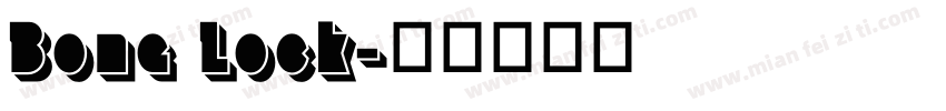 Bone Lock字体转换